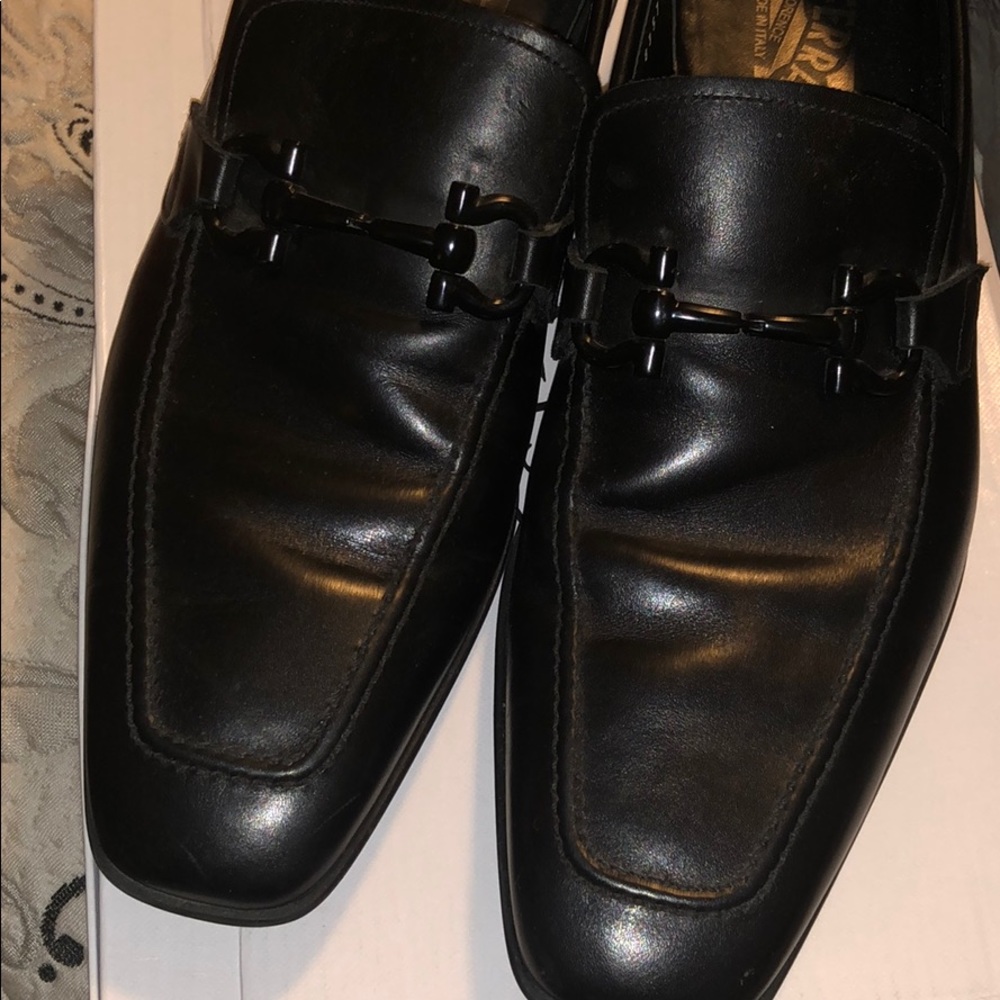 Used ferragamo loafers size 9.5